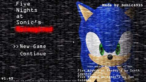 five nights at sonic's world 3d